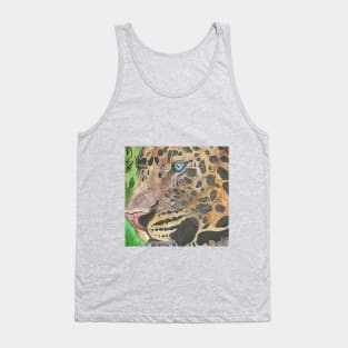 Leopard Portrait Tank Top